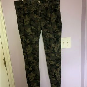 Camo Skinny Jeans